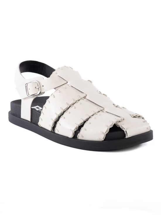BC Footwear Shoes - NIB off white whip stitched BC Footwear Jasmina sandal 7